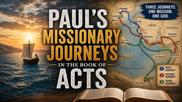 Paul's Missionary Journeys in the Book of Acts